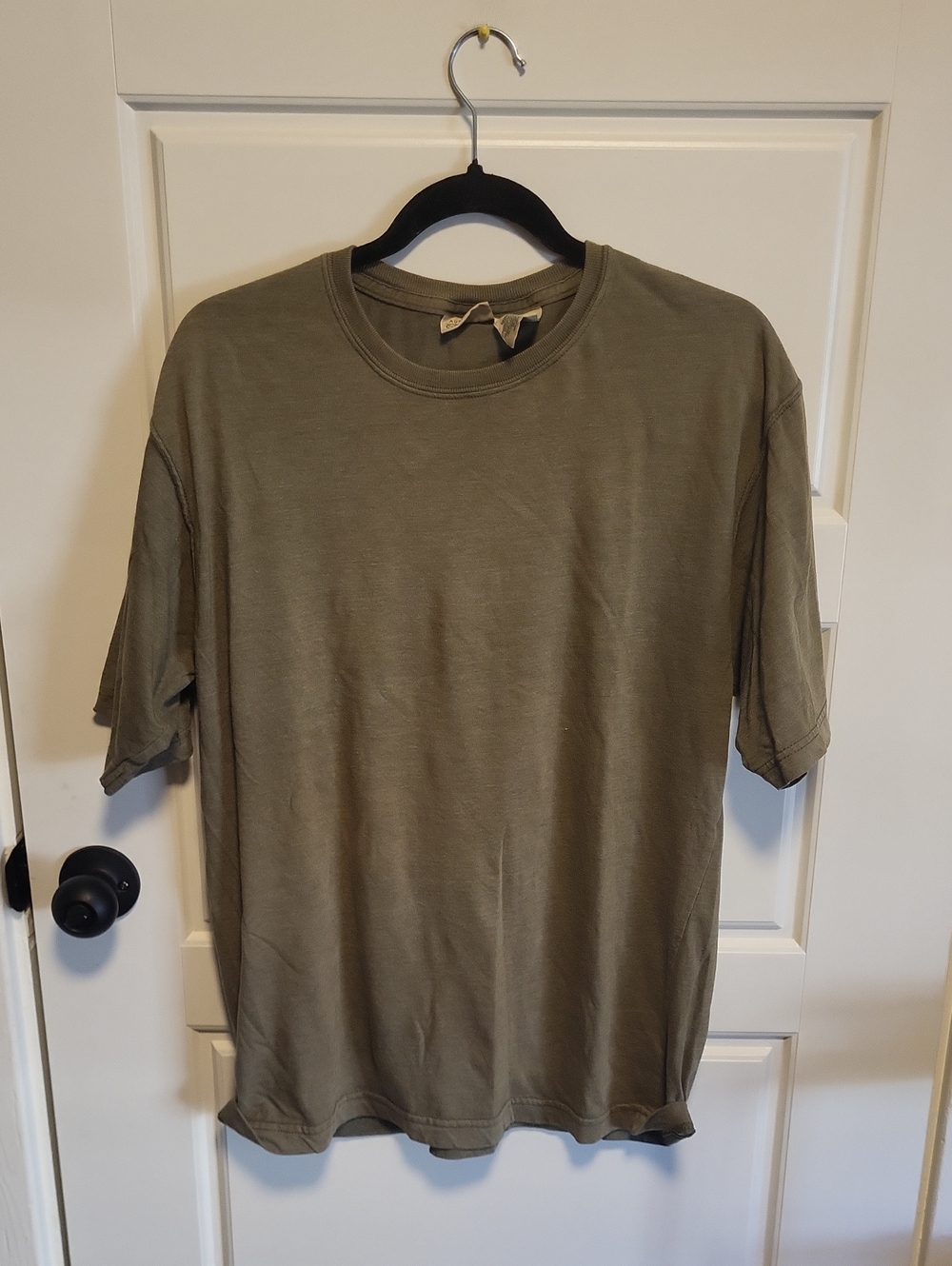 St. John's Bay Olive Short Sleeve Crew Tee